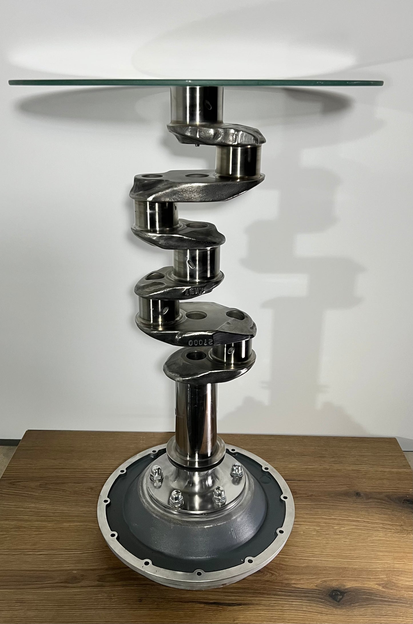 Lycoming crankshaft cocktail table