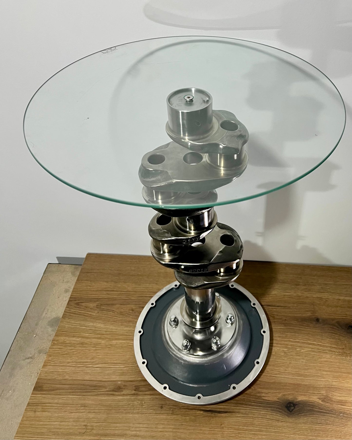 Lycoming crankshaft cocktail table