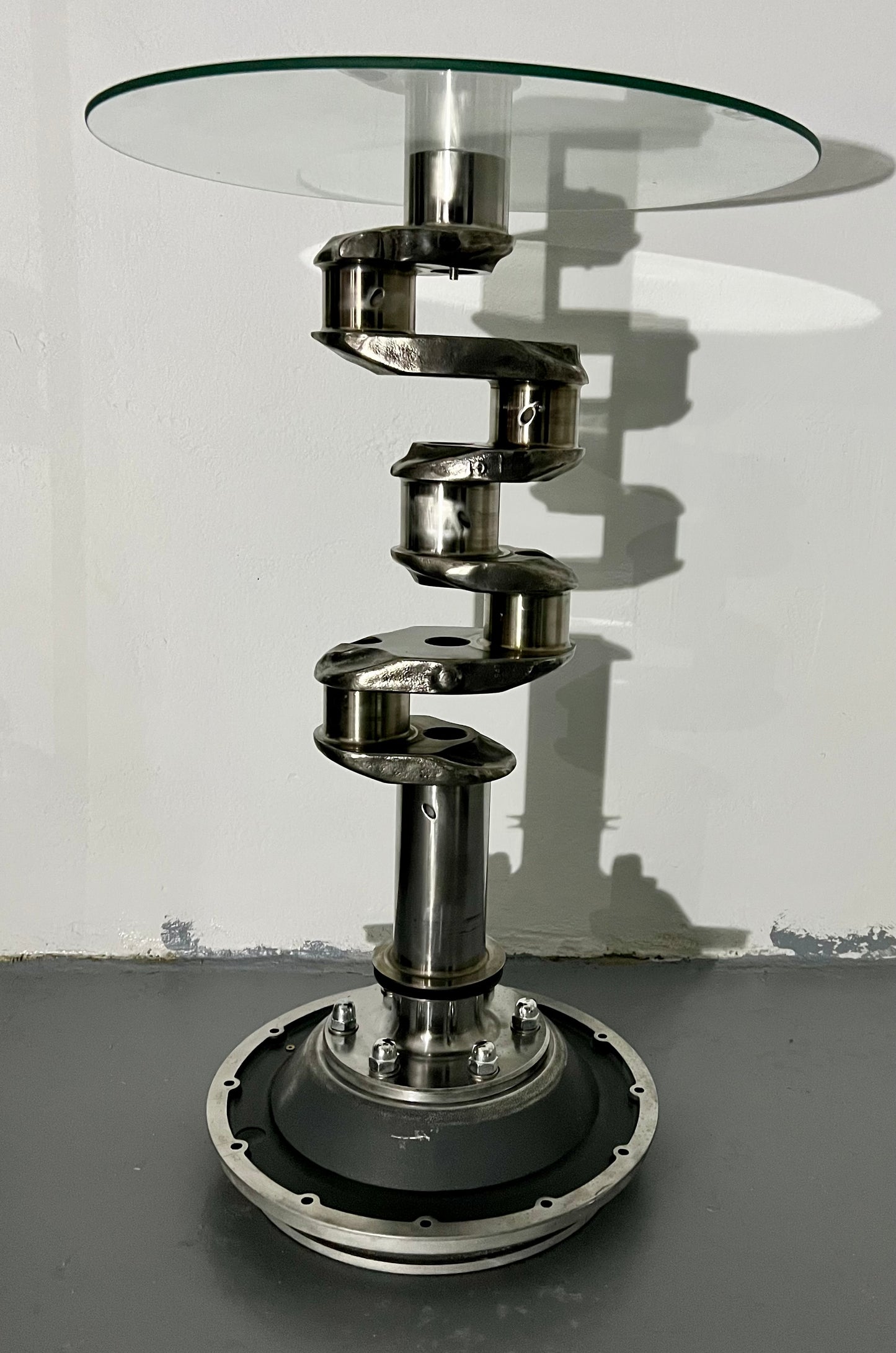 Lycoming crankshaft cocktail table