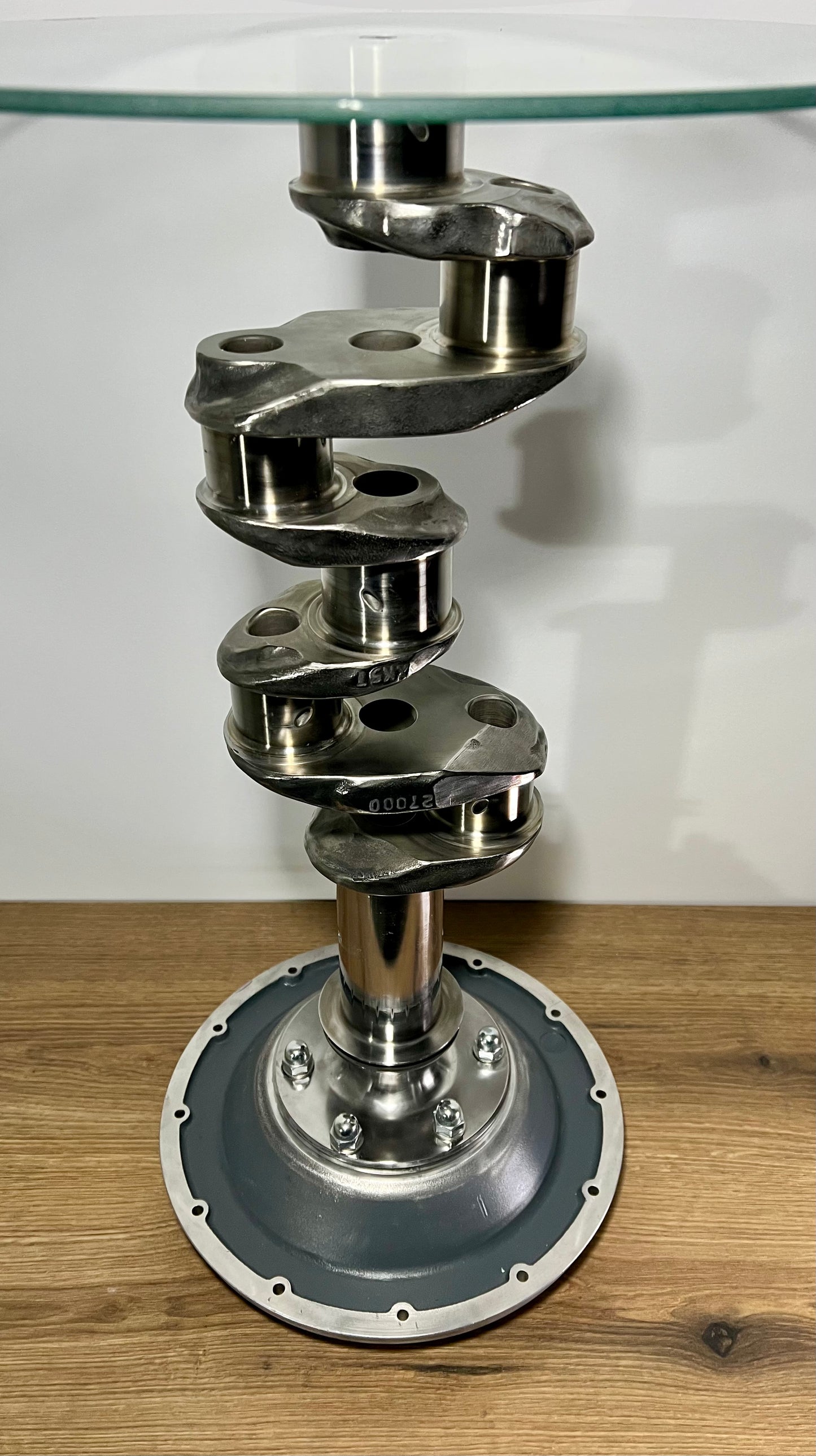 Lycoming crankshaft cocktail table