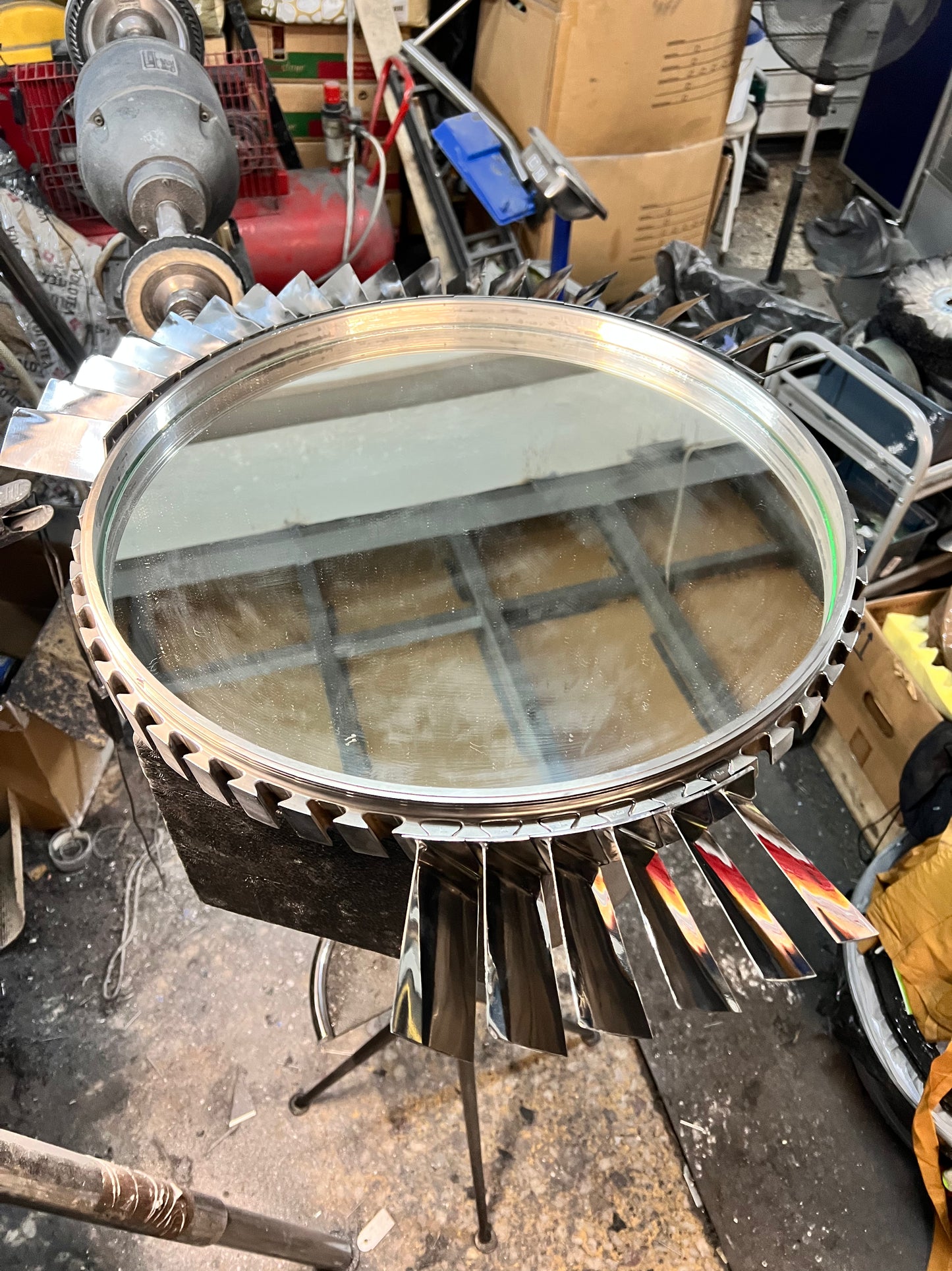 Allison TF-41 wall mirror