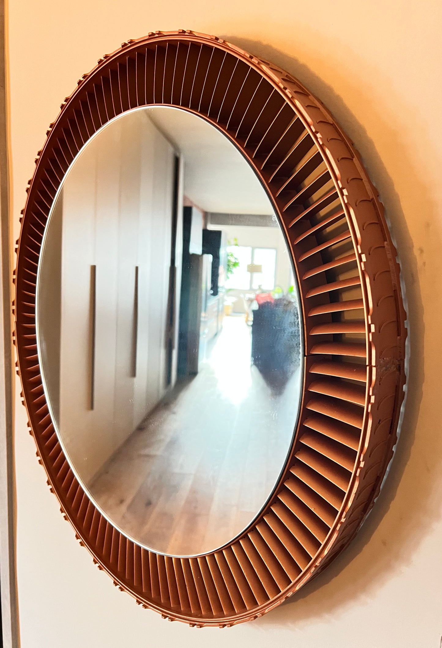 Jet engine stator mirror