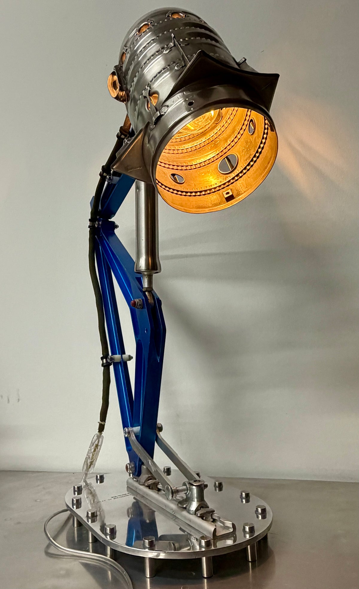 F-86 Sabre office lamp