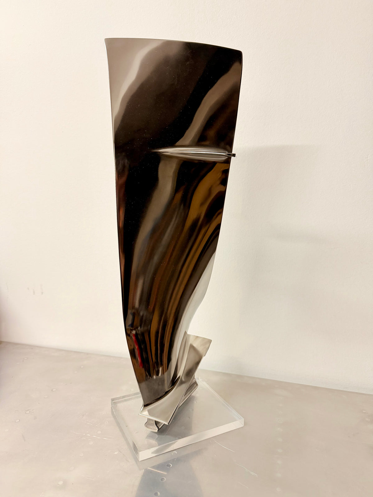 A320 Cfm-56 Fan blade mirror polished
