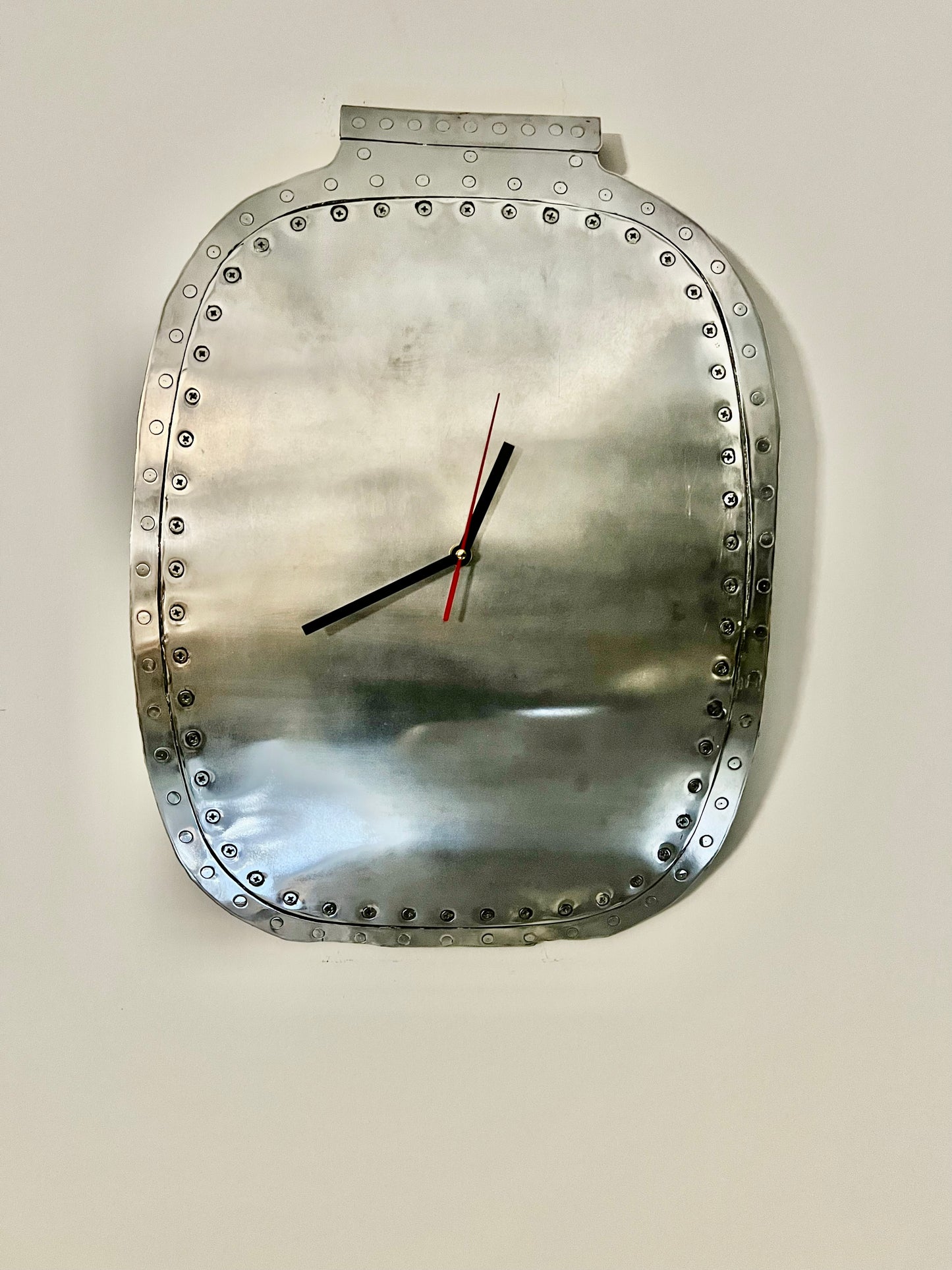 Metroliner window plug wall clock