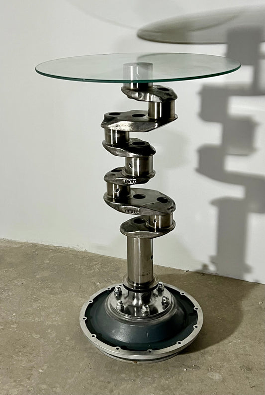 Lycoming crankshaft cocktail table