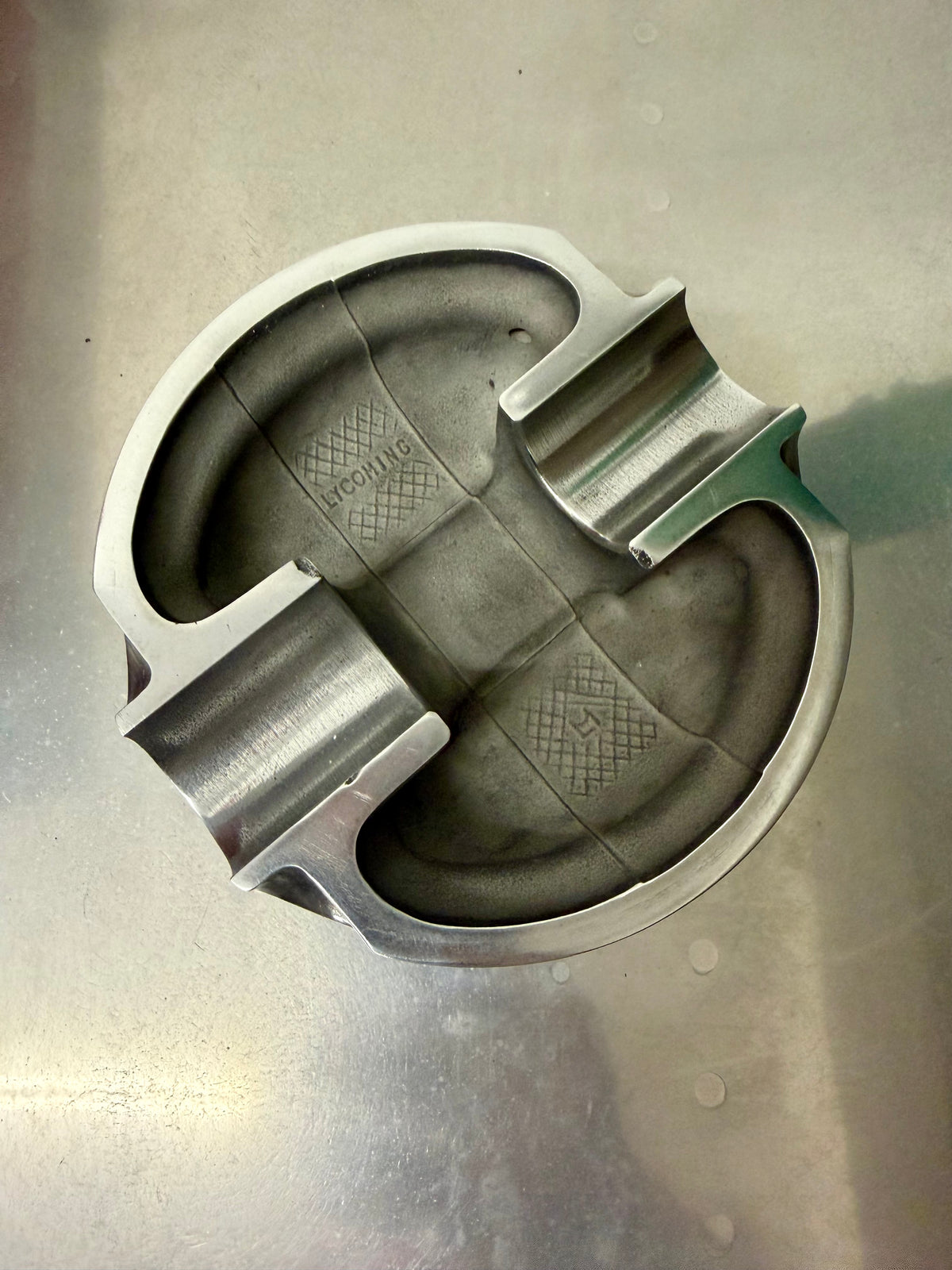 Lycoming engine piston cigar ashtray