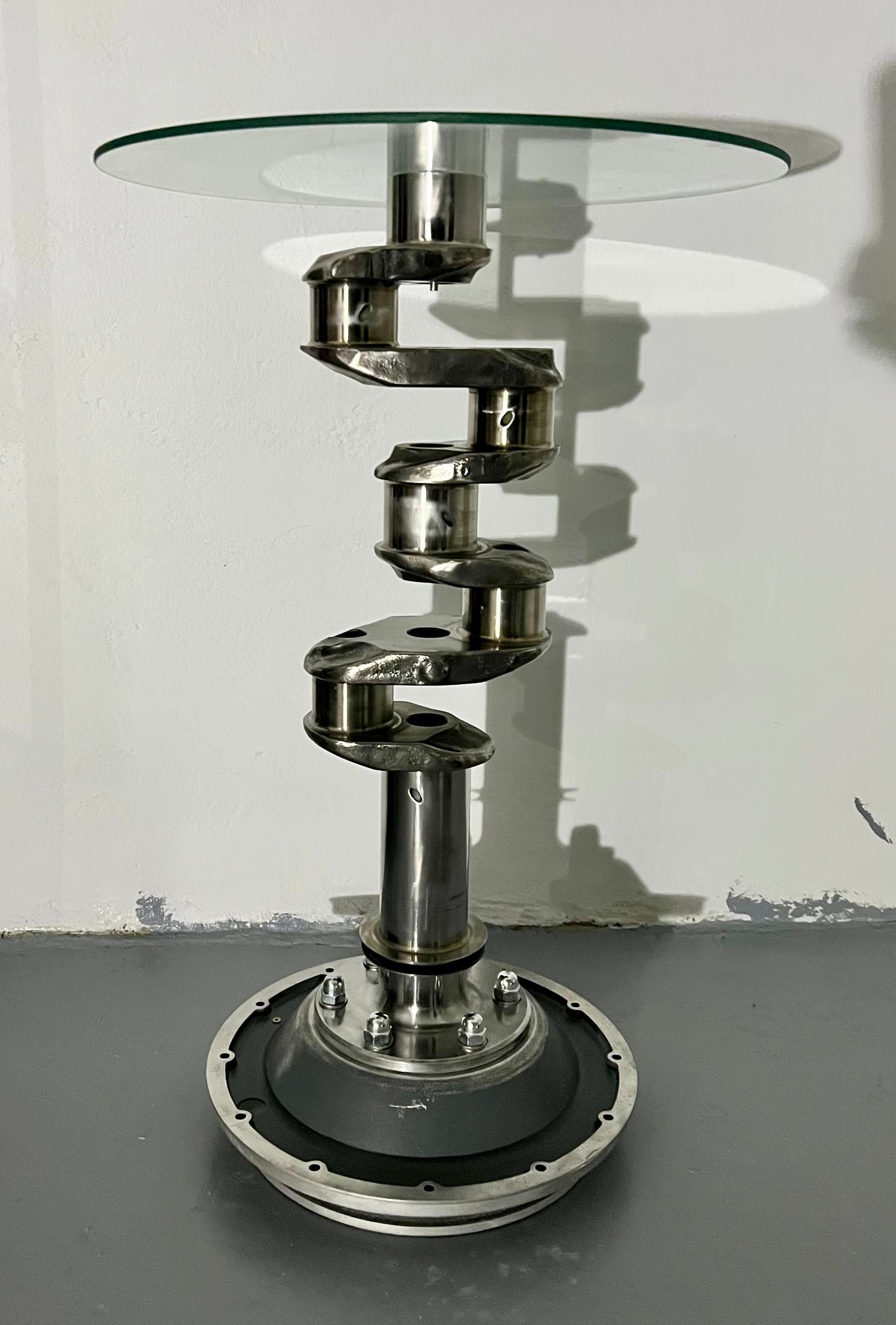 Lycoming crankshaft cocktail table