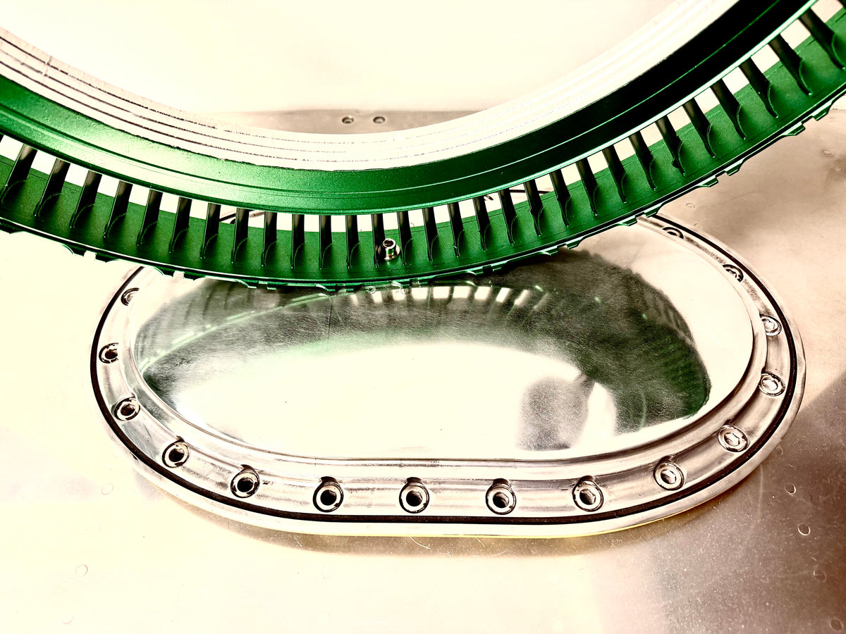 Jet engine coffee table