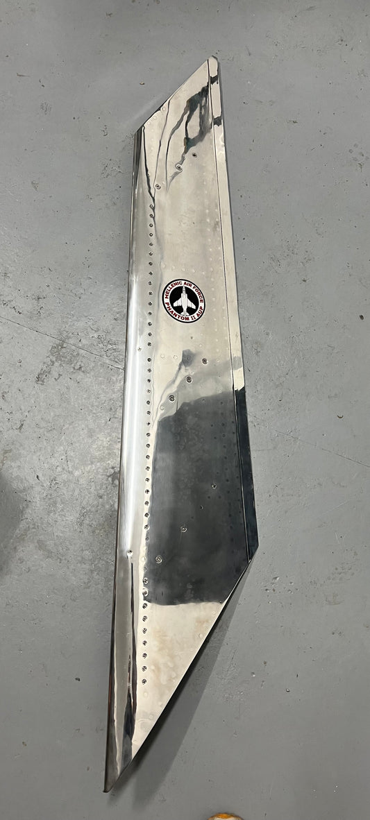 F-4 Phantom slat mirror polished for wall decor