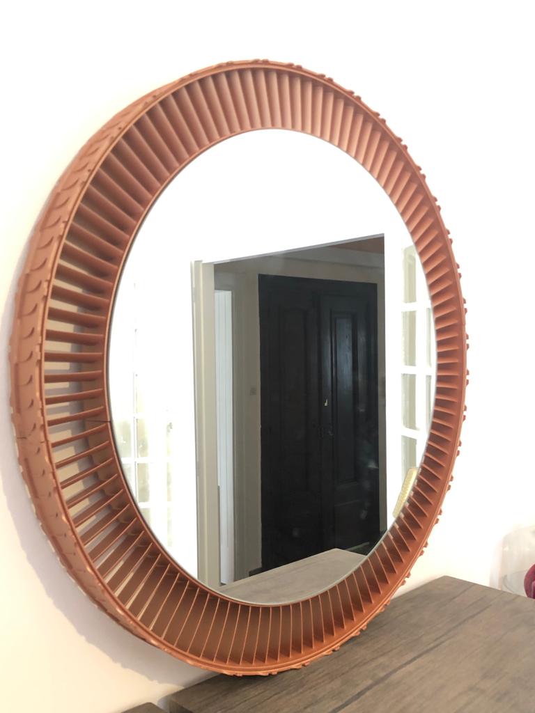 Jet engine stator mirror – IcarusAviationArt